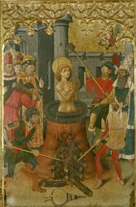 Martirio de San Juan Evangelista de Master of Aiguatèbia